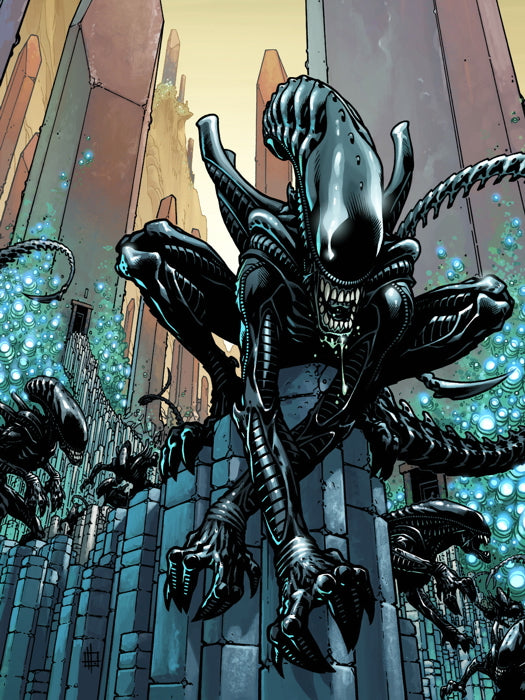 Aliens Xenomorph Awesome Sci-Fi Movie Art Wall Art Print Poster