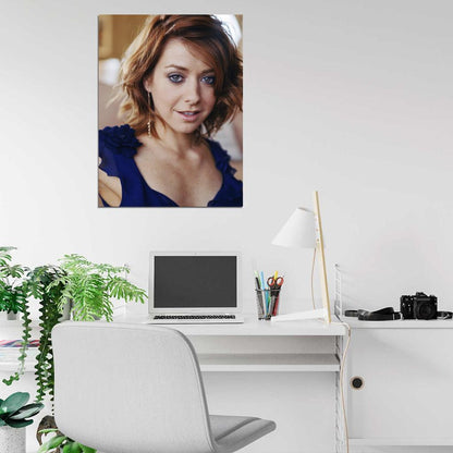 Alyson Hannigan Beautiful Actress Hot Portrait Wall Art Print Poster