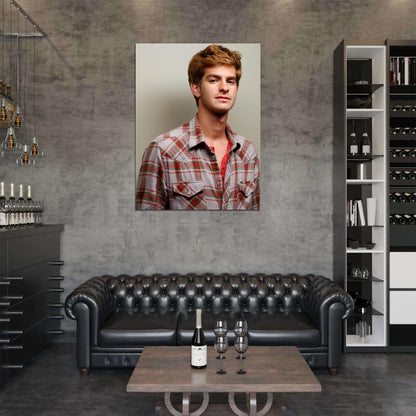 Andrew Garfield Handsome Movie Actor Wall Art Print Poster