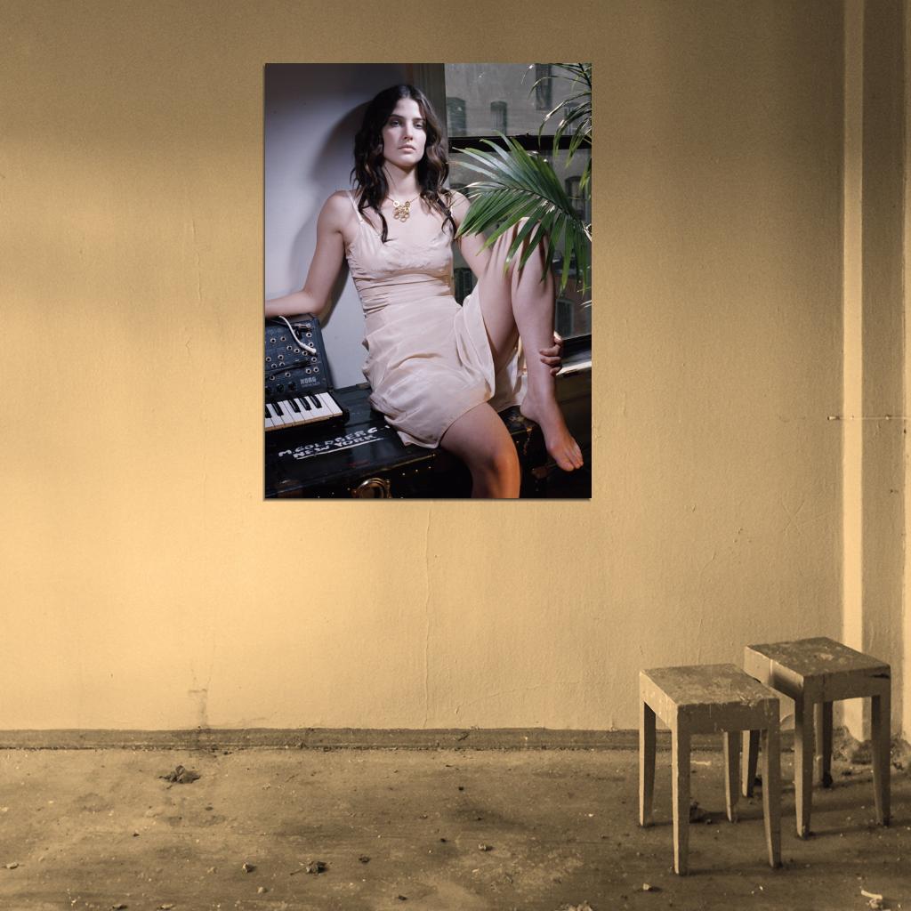 Cobie Smulders Hot Actress Sexy Legs Wall Art Print Poster