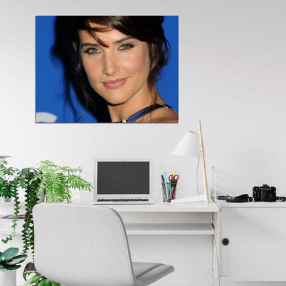 Cobie Smulders Beautiful Actress Hot Portrait Wall Art Print Poster