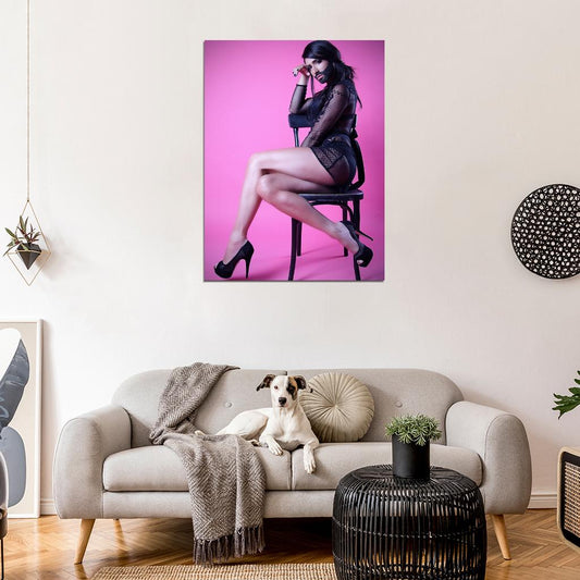 Conchita Wurst Hot Singer Music Wall Art Print Poster