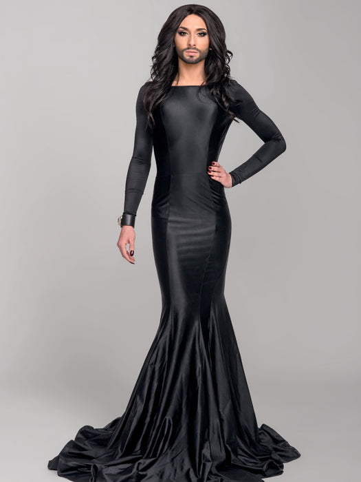 Conchita Wurst Hot Dress Singer Music Wall Art Print Poster