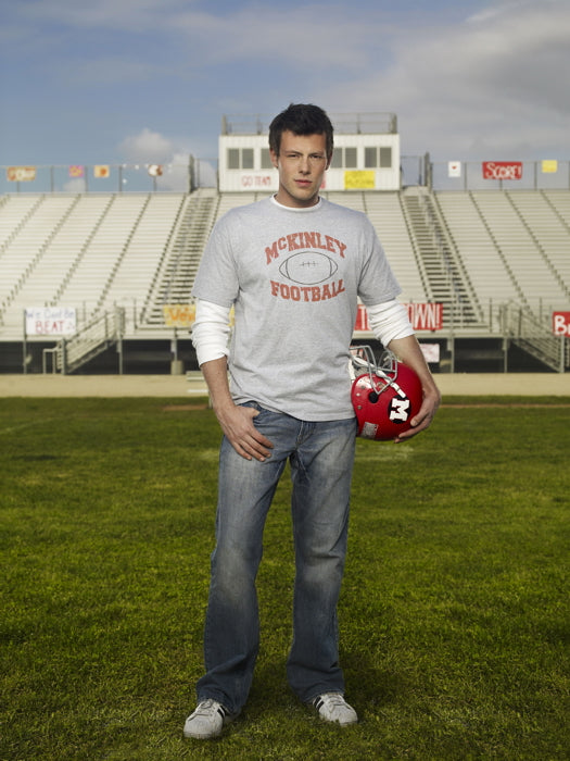 Cory Monteith Actor Football Wall Art Print Poster