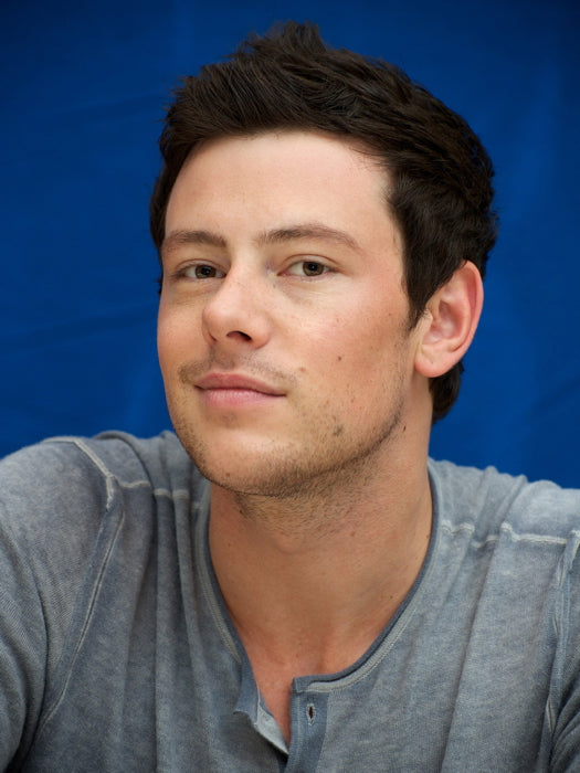 Cory Monteith Actor Portrait Wall Art Print Poster