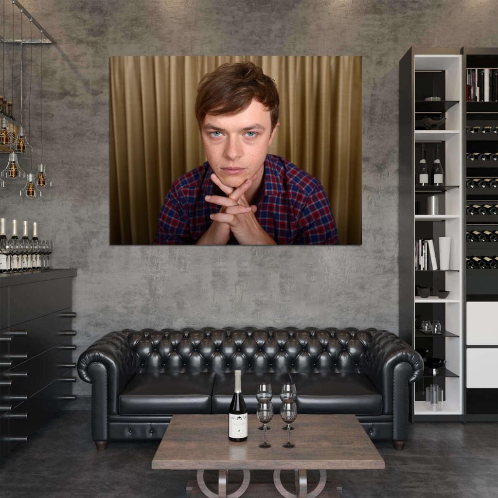 Dane DeHaan Portrait Movie Actor Wall Art Print Poster
