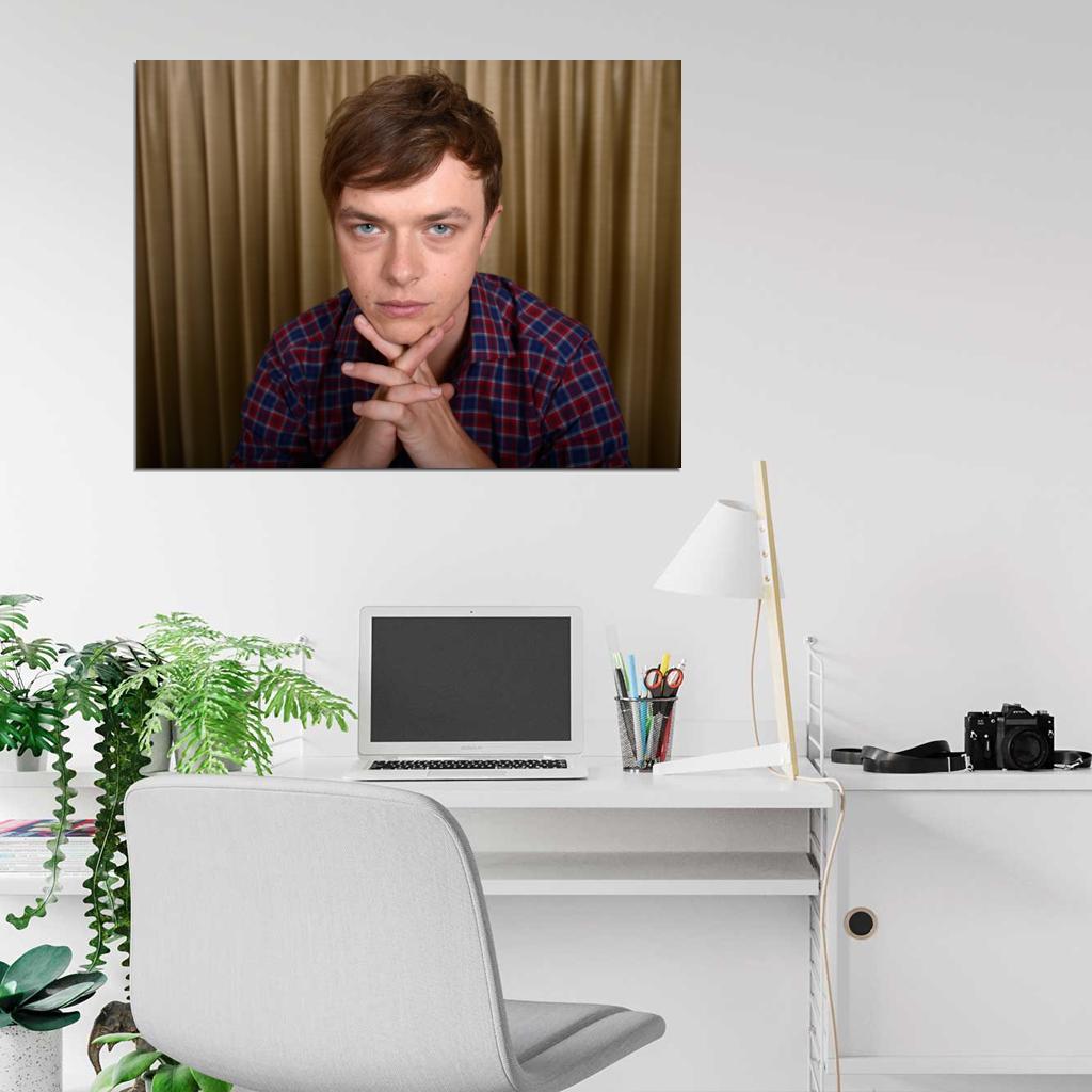 Dane DeHaan Portrait Movie Actor Wall Art Print Poster