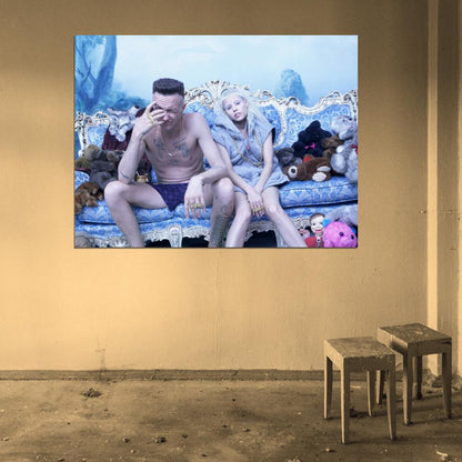 Die Antwoord Rap-Rave Band Ninja Yolandi Visser Alternative Hip-Hop Music Wall Art Print Poster