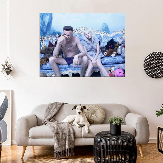 Die Antwoord Rap-Rave Band Ninja Yolandi Visser Alternative Hip-Hop Music Wall Art Print Poster