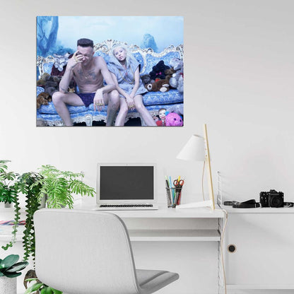Die Antwoord Rap-Rave Band Ninja Yolandi Visser Alternative Hip-Hop Music Wall Art Print Poster
