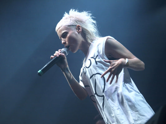Yo-Landi Vi$$er Stage Concert Die Antwoord Rap-Rave Band Yolandi Visser Alternative Hip-Hop Music Wall Art Print Poster
