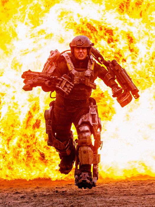 Edge of Tomorrow 2014 Movie Tom Cruise Exoskeleton Wall Art Print Poster