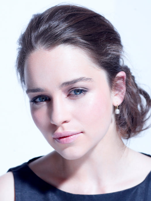 Emilia Clarke Beautiful Actress Hot Portrait Wall Art Print Poster