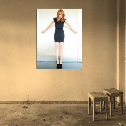 Emma Stone Beautiful Cute Actress Sexy Dress Hot Wall Art Print Poster