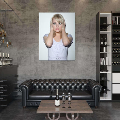Emma Stone Beautiful Blonde Cute Actress Wall Art Print Poster
