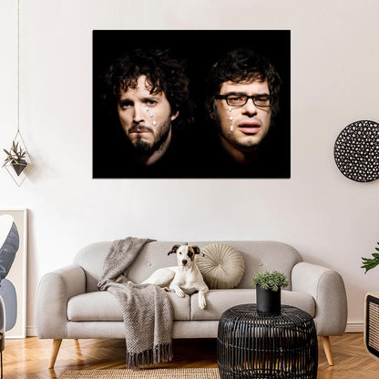 Flight of Conchords Band Cool Funny Bret McKenzie Jemaine Clement Wall Art Print Poster