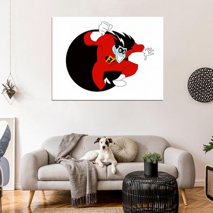 Freakazoid! Cool Cartoon Art Wall Art Print Poster