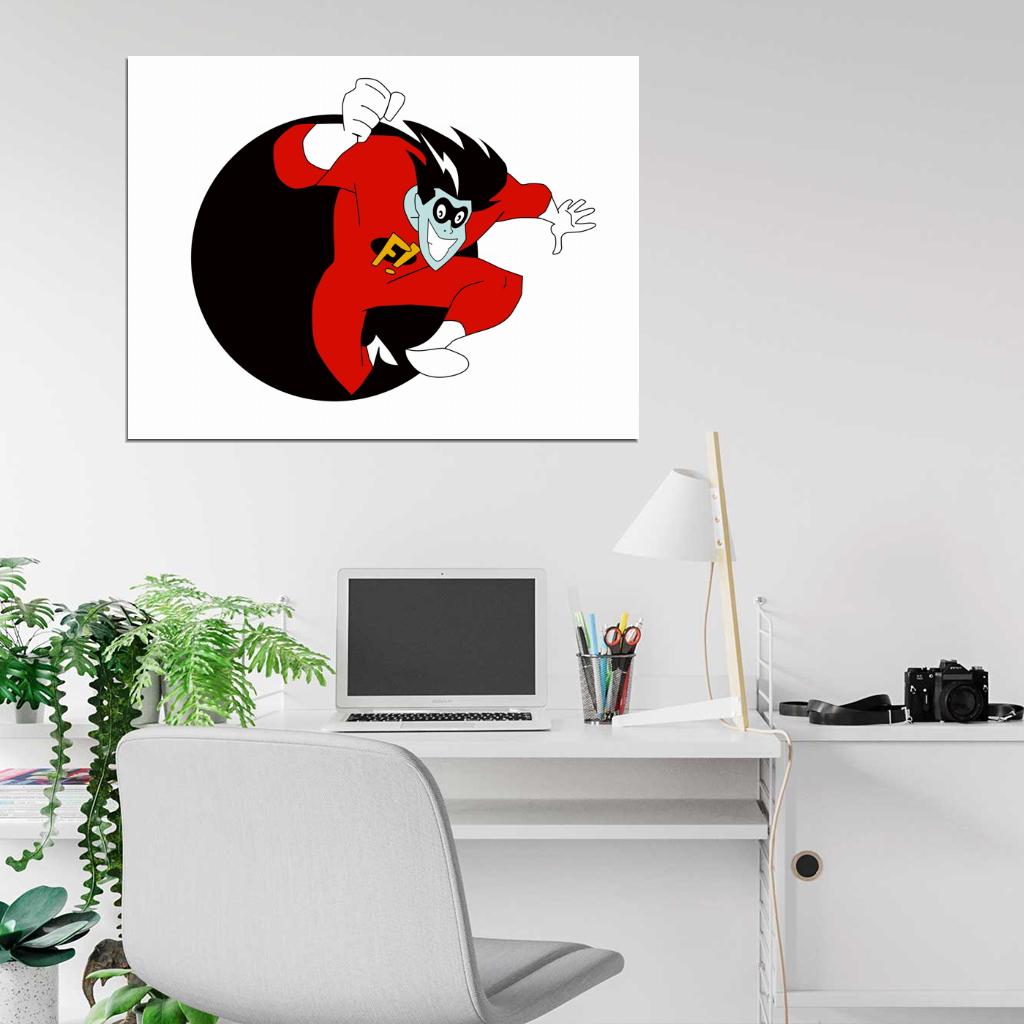 Freakazoid! Cool Cartoon Art Wall Art Print Poster