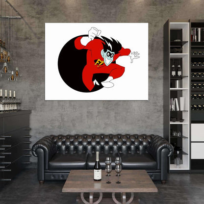 Freakazoid! Cool Cartoon Art Wall Art Print Poster