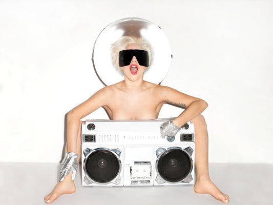 Lady Gaga Hot Cool Nude Naked Amazing Singer Music Wall Art Print Poster