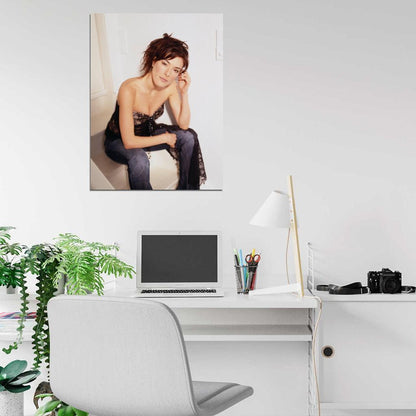 Jaime Murray Beautiful Hot Actress Wall Art Print Poster