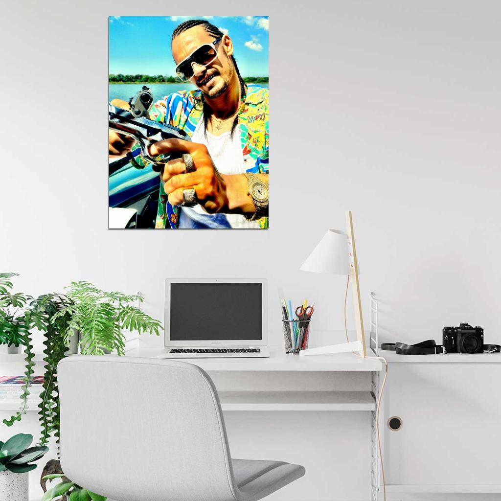 James Franco Awesome Spring Breakers Movie Wall Art Print Poster
