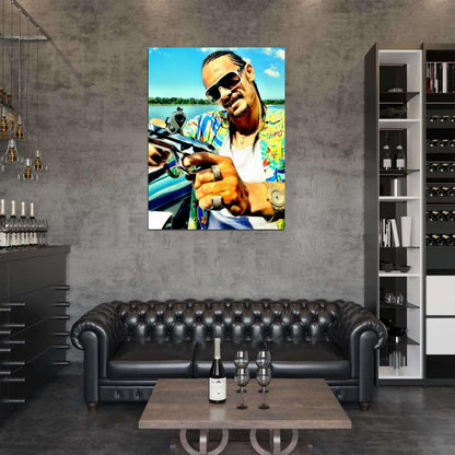 James Franco Awesome Spring Breakers Movie Wall Art Print Poster
