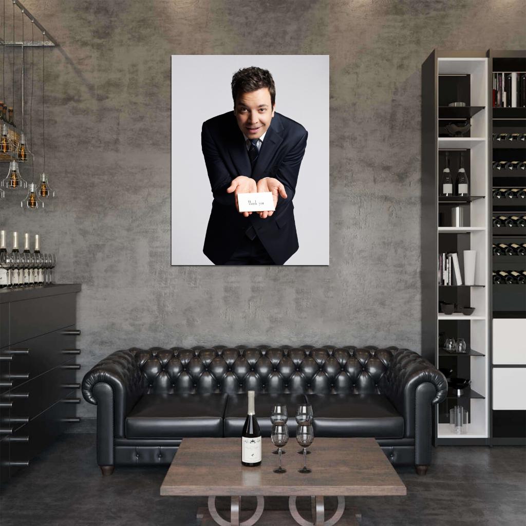 Jimmy Fallon Justin Timberlake Actor Cool Wall Art Print Poster