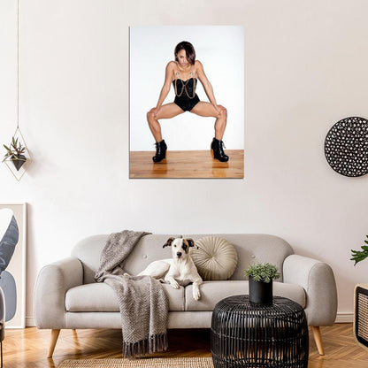 Kat Graham Hot Actress Sexy Singer Wall Art Print Poster