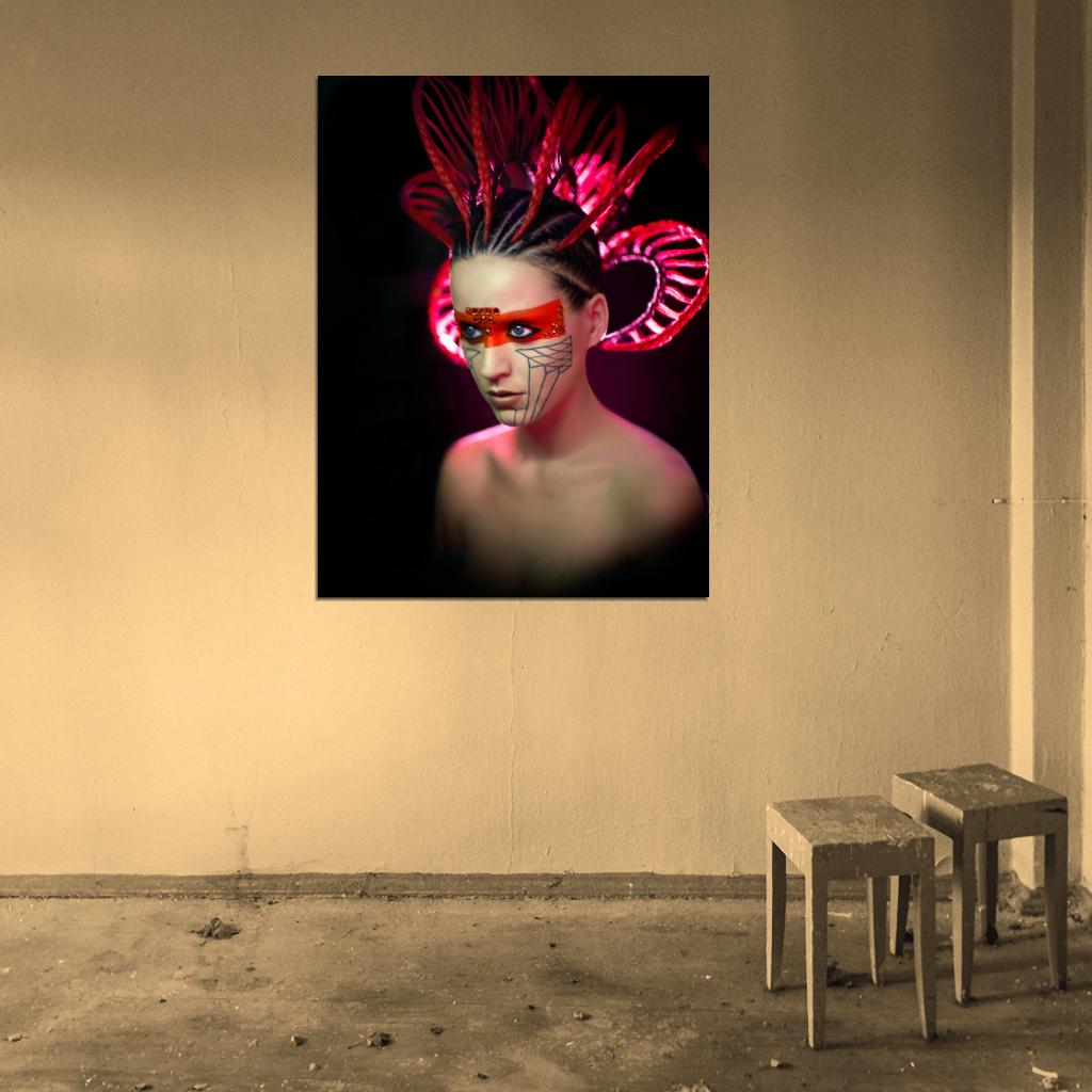 Katy Perry Beautiful Hot Nude Body Art Sexy Singer Music Wall Art Print Poster