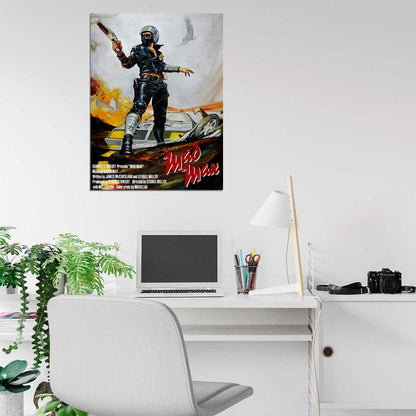 Mad Max 1979 Movie Retro Vintage Awesome Art Wall Art Print Poster