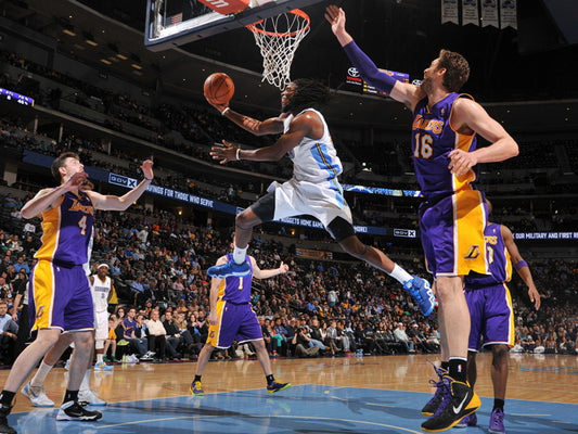 Kenneth Faried Denver Amazing Layup Basketball Sport Wall Art Print Poster
