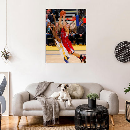 Blake Griffin Los Angeles Slam Dunk Basketball Sport Wall Art Print Poster
