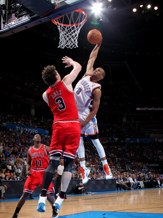 Russell Westbrook Monster Dunk Basketball Sport Wall Art Print Poster