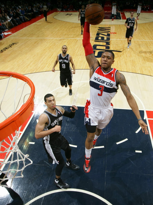 Bradley Beal Washington Wizards Dunk Basketball Sport Wall Art Print Poster