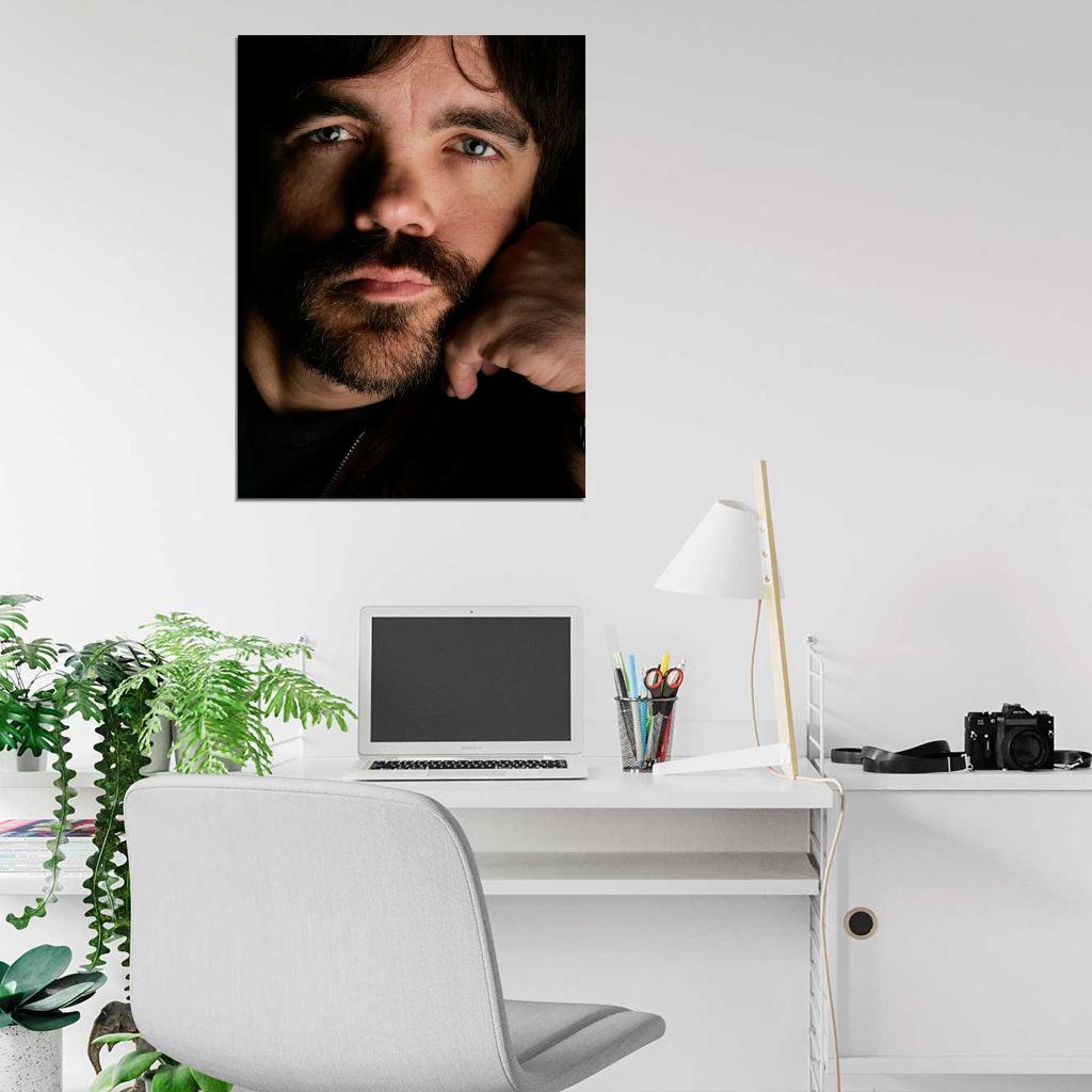 Peter Dinklage Portrait Movie Actor Wall Art Print Poster