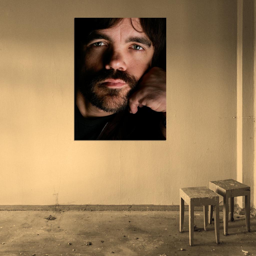 Peter Dinklage Portrait Movie Actor Wall Art Print Poster