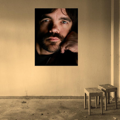 Peter Dinklage Portrait Movie Actor Wall Art Print Poster