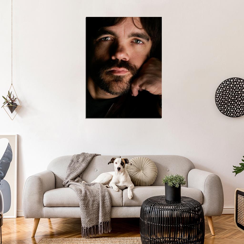 Peter Dinklage Portrait Movie Actor Wall Art Print Poster