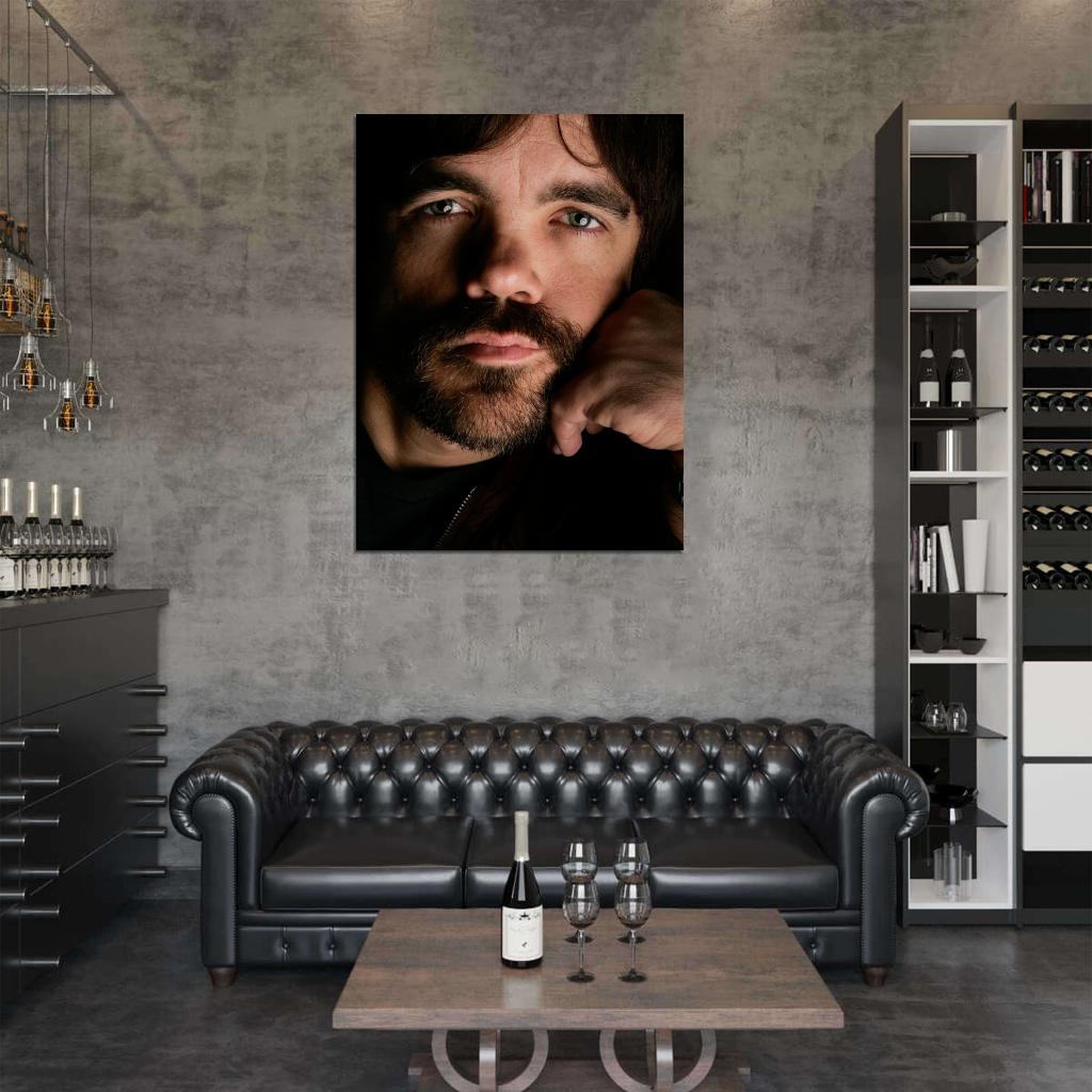 Peter Dinklage Portrait Movie Actor Wall Art Print Poster