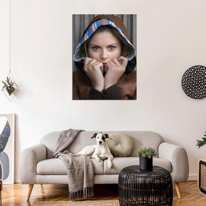 Rose McIver Cute Actress Portrait Movie Wall Art Print Poster