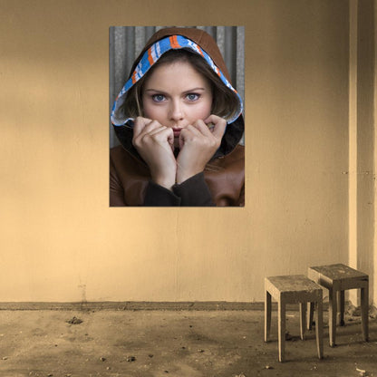 Rose McIver Cute Actress Portrait Movie Wall Art Print Poster