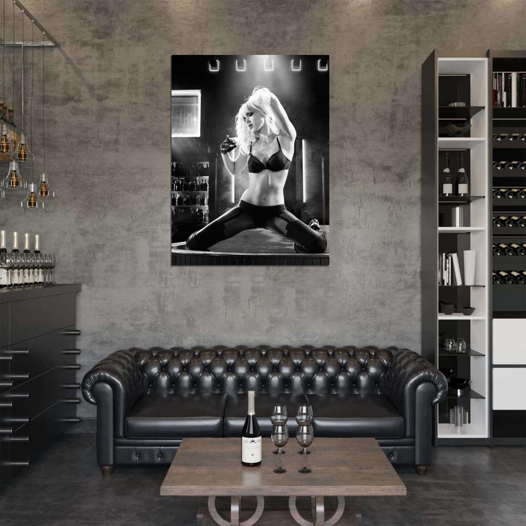 Jessica Alba Sin City 2 Hot BW Sexy Movie Wall Art Print Poster