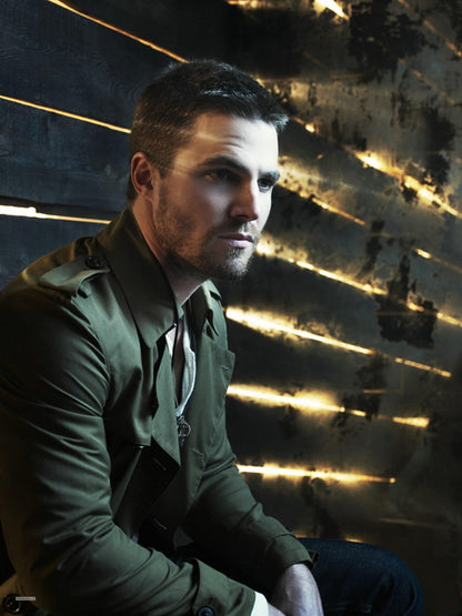 Stephen Amell Handsome Movie Actor Wall Art Print Poster