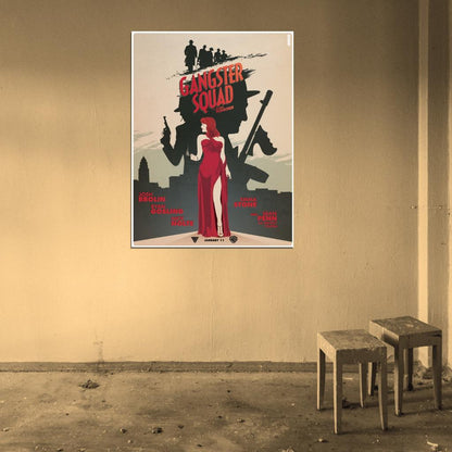Gangster Squad 2013 Movie Awesome Art Wall Art Print Poster
