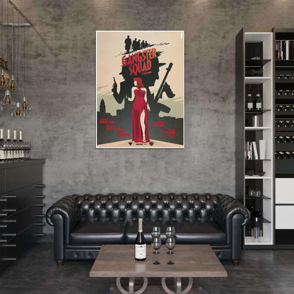 Gangster Squad 2013 Movie Awesome Art Wall Art Print Poster