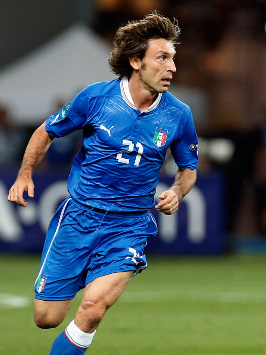 Andrea Pirlo Italy Football Soccer Sport Wall Art Print Poster