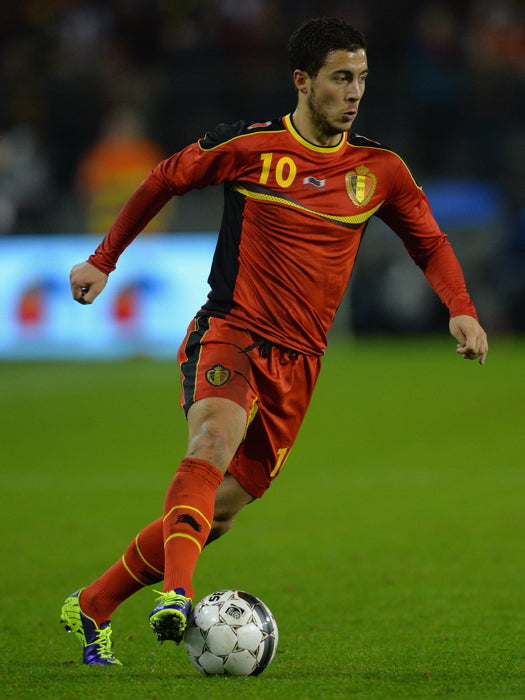 Eden Hazard Belgium Football Soccer Sport Wall Art Print Poster