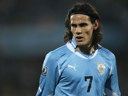 Edinson Cavani Uruguay Football Soccer Sport Wall Art Print Poster