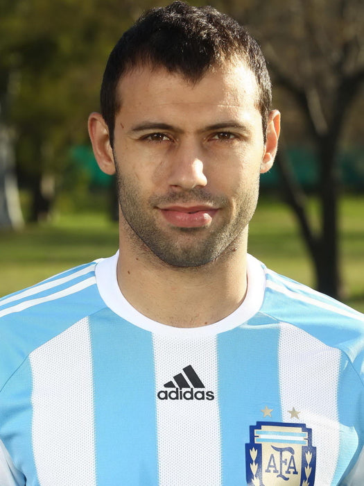 Javier Mascherano Argentina Football Soccer Sport Wall Art Print Poster
